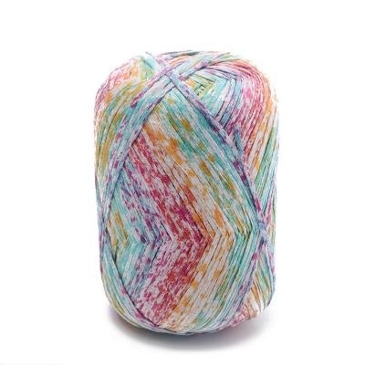 China Crochet Hand Knit Yarn 100% Silky Cotton Yarn for sale