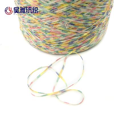Chine L'espace tressé multiple teint bavardent le tricotage de fil du coton 30%Nylon de 70% à vendre