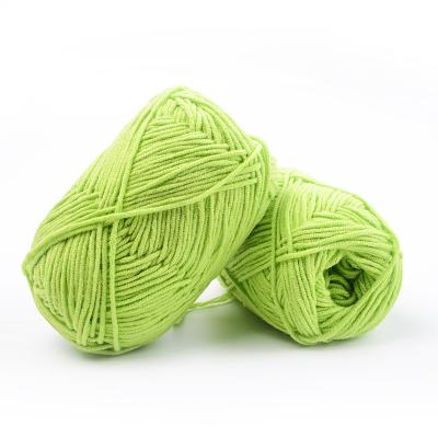 China OEM ODM Flag Yarn 4ply 5ply 6ply 8ply Milk Crochet Cotton Knitting Yarn for sale
