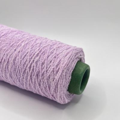 China Custom 100% Polyester Sand Yarn Soft Fluffy Chenille Yarn Blanket For Handmade Thick Yarn à venda