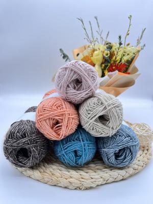 China 80% Cotton Jet Yarn Soft Fluffy Blanket Handmade Chunky Yarn for sale