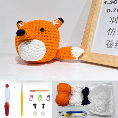 China High quality  seven craft cute tep-by-step crochet kit for beginners in this video for sale