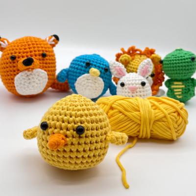 Chine Cute Chick DIY Crochet Kit Crafts Knitting Tool Kit 1/16NM à vendre