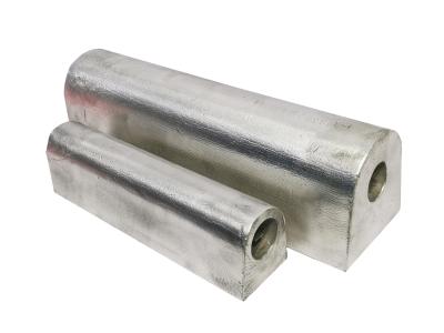 China Small Specific Gravity Magnesium Anodes , Cathodic Protection Magnesium - Based Anode for sale