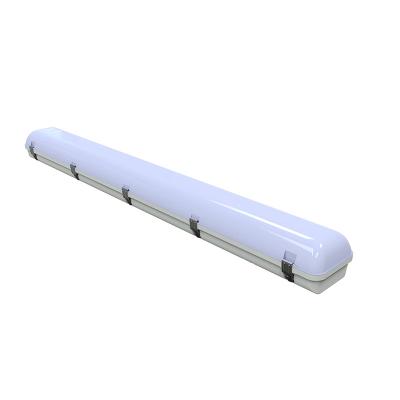 China Dustproof Practical Linkable LED Batten , 100LM/W Waterproof LED Tube Light Fixtures for sale