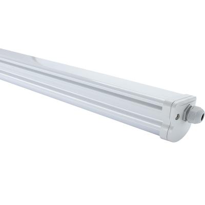 China Warehouse Multipurpose Tri Proof LED Batten , No Flicker LED Linear Lighting Strips for sale