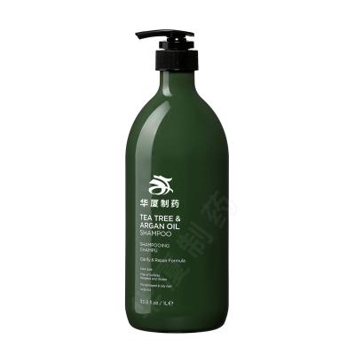 China Private Label Logo Tea Tree Hair Shampoo 33.8oz For Dry And Damaged Hair for sale