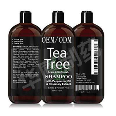 China Pure Tea Tree Oil Anti Dandruff Shampoo For Sulfate Free for sale