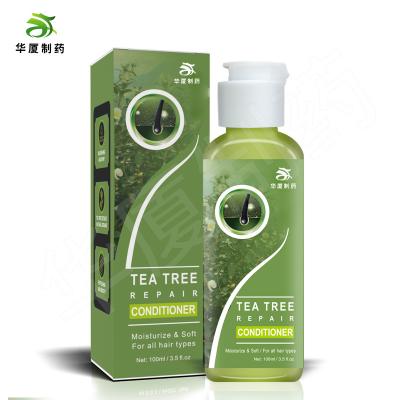 China Cabelo orgânico natural puro da marca própria que repara o champô e o condicionador do óleo da árvore do chá do condicionador à venda