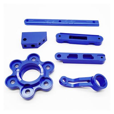 China Custom Made Mass Precision Processing Rapid Prototype Anodized Aluminum Components Machined Part CNC Products for sale