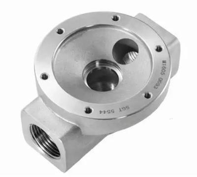 China Customized Chamber Valve Metal Parts And Sand Castings Housing Lost Wax Steel Zinc Aluminium Die Casting Iron Parts for sale