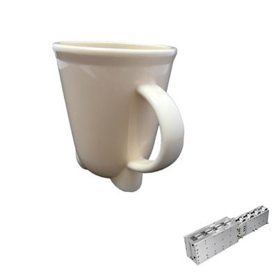 China Fabricante plástico de fabricación del molde del silicón de la taza de café del prototipo rápido que trabaja a máquina en venta
