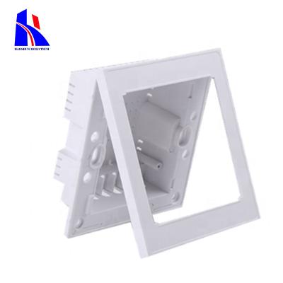 Κίνα Ειδικά κατασκευασμένα πλαστικά εξαρτήματα χύτευσης κενού ακριβείας PP ABS Λευκή μεταξωτή οθόνη προς πώληση