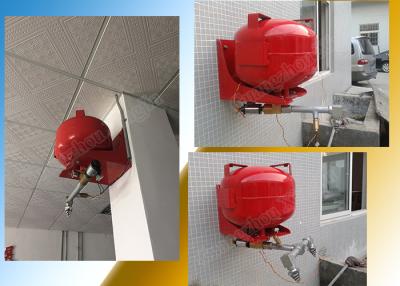 China 20L Hanging Fm200 Automatic Suppression System Heptafluoropropane for sale