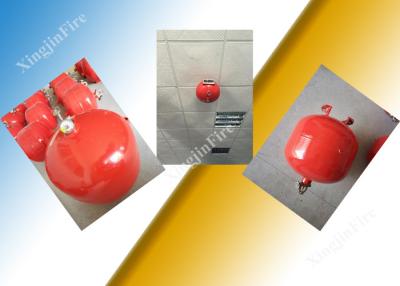 China Tipo vermelho do sensor de temperatura do extintor de incêndio de 30L Fm200 auto à venda