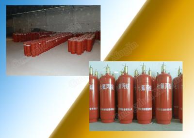 China 100L acero soldado / sin costura Fm200 cilindro para almacenamiento de gas extintor de incendios cilindro de gas en venta