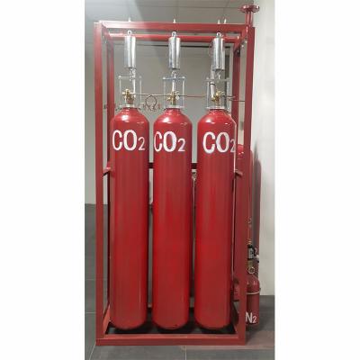 China High Pressure 5.7MPa CO2 Extinguishing System Easy Installation Efficiency zu verkaufen