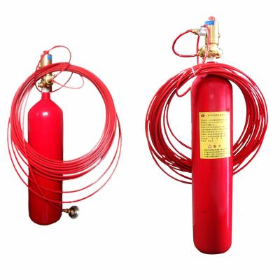 China Xingjin Fácil de Instalar Tubo de Detecção de Incêndio Frigorífico Vermelho FM200 Sistema de Repressão 1,12kg/L à venda