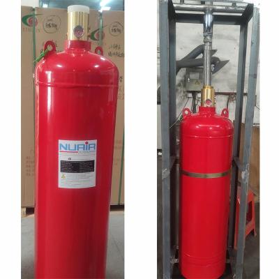 China Red Color 180L FM200 Fire Suppression System for Mechanical Emergency for sale