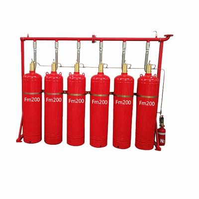 China FM200 Fire Protection System HFC 227EA Gas Automated Detection Control Panel Pipe Network for sale