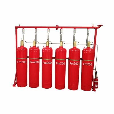China Gas Based Total Flooding Clean Agent Fire Suppression System FM200 NOVEC1230 Iner Gas for sale