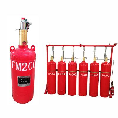 中国 Comprehensive FM200 Gas Fire Suppression System Automatic Fire Protection 販売のため