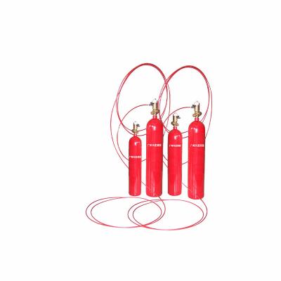 China Durabilidad Tubos de detección de incendios rojos FM200 Fácil instalación para una supresión efectiva en venta
