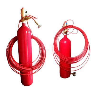 Chine Tubes automatiques de détection d'incendie de CO2 avec alliage d'aluminium de couleur cylindrique rouge à vendre
