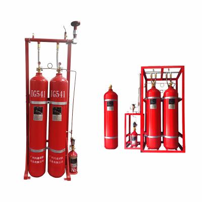 中国 15MPa IG100 Inert Gas Fire Extinguishing System For High Performance Fire Suppression 販売のため