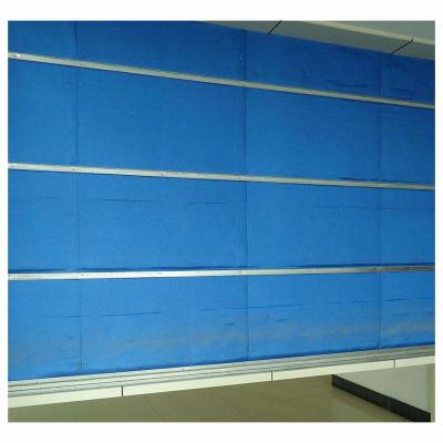 China Double Track Fire Roller Curtain With Class A Fire Rating For Polymer Doors Te koop