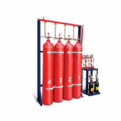 China 100% Pressurized Nitrogen IG100 Inert Gas Fire Extinguishing System High Efficiency for sale