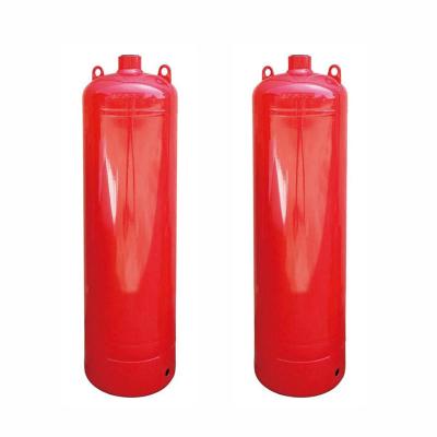 China Durable Gaseous Fire Cylinder Coated with Epoxy Or Polyester Powder for sale