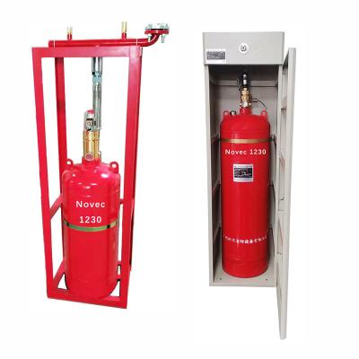 China Safe And Non Toxic NOVEC 1230 Fire Suppression System 3.2Mpa For Fire Protection for sale