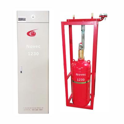 中国 Steel Cylinder NOVEC 1230 Fire Suppression System 40L 販売のため