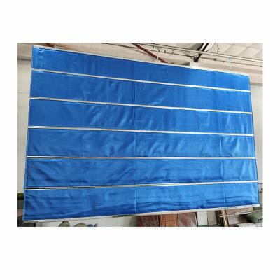 China OEM Double Track Flame Resistant Roller Curtain For Temperature Environments à venda