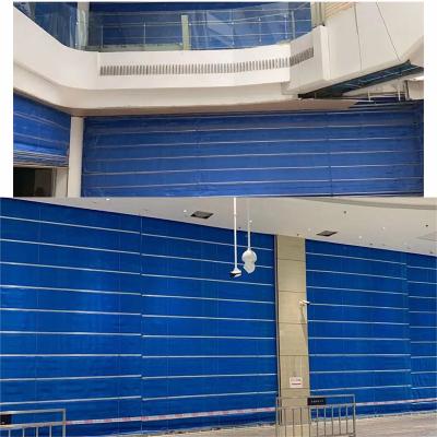 China High-Performance Inorganic Fire Roller Shutter Automatic Opening Style Double Track for sale