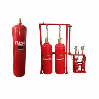 China 4.2MPa FM200 Pipe Network System High Safety Filling Density Extinguishing ≦950kg/M3 for sale