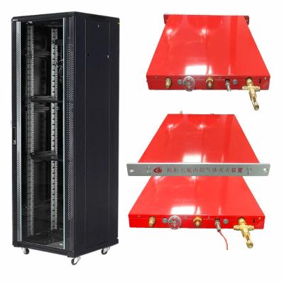 China Server rack Fire Suppression Unit Red Automatic Fire Suppressor With Online Technical Support Solutions for sale