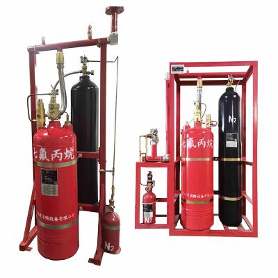 China 90Ltr Cylinder Volume FM200 Piston Flow System For Ambient Temperature Of 0-50C for sale