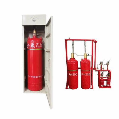 China Indoor NOVEC 1230 Fire Suppression System Clean Gas And Environmental Friendly for sale