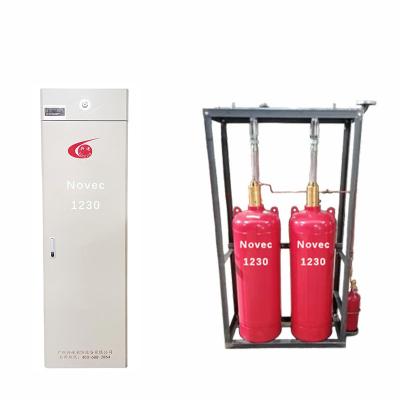 China Fire Suppression System NOVEC1230 Red GSG Certified High Durability Charging Rate ≤0.95KG/L for sale