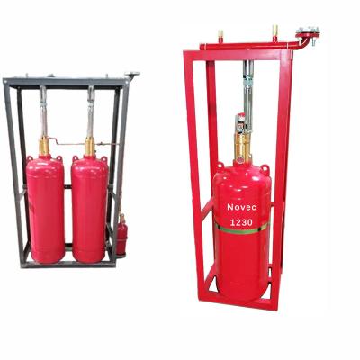China High Safety NOVEC 1230 Fire Suppression System Indoor Steel Cylinder Clean Gas DC24V/1A for sale