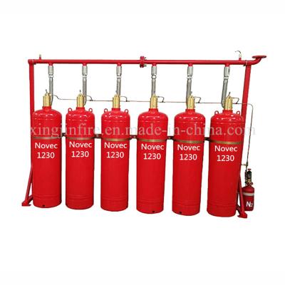 China NOVEC1230 Fire Suppression System Red Color For Customer Requirements for sale
