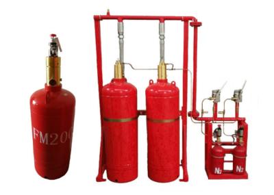 China Sistema de supressão do fogo de Heptafluoropropane Fm200 para alguns tipos da sala ocupada à venda