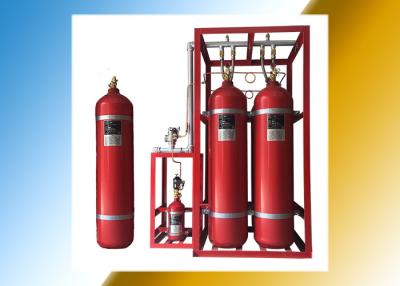 China Inert Gas IG100 Fire Suppression System Cylinder Volume 80L 90L Enclosed Flooding for sale