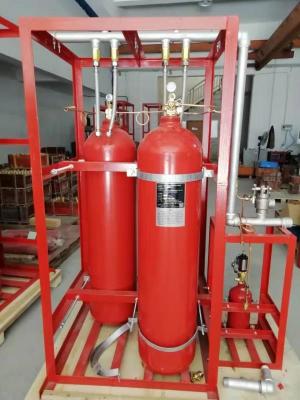 China IG100 100% Pressurized Nitrogen Inert Gas Fire Suppression System Fire Suppression Pipe Network Type for sale