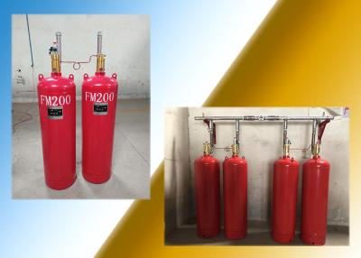 China Enclosed Flooding 180L FM200 Gas Fire Extinguishing Equipment for sale