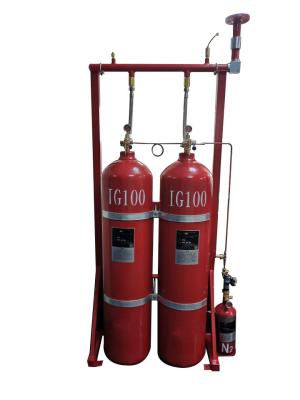 China High pressure nitrogen inert gas fire suppression system for sale