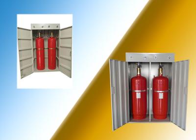 China Feuerlöscher des Gas-FM200 mit doppelten roten Zylindern zu verkaufen