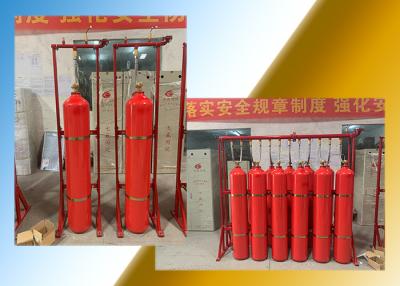 China Enclosed Flooding Pipe Network CO2 Fire Suppression System for sale